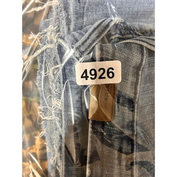 Ariat Jeans Womens 29R Blue Denim Trouser Bootcut Stretch Western Solid - Picture 7 of 7